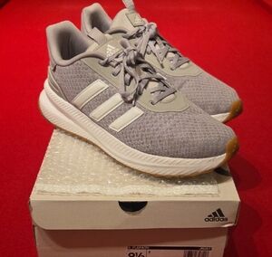 Adidas Light Gray Running Shoes